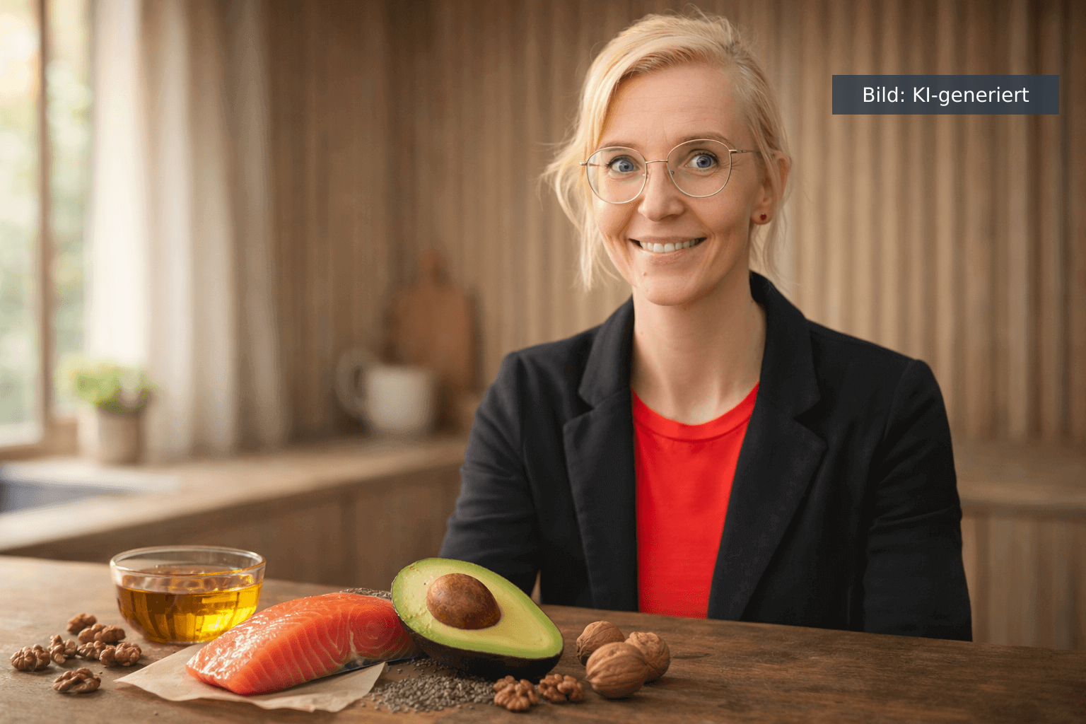 Omega 3 im Winter (KI-generiertes Bild)